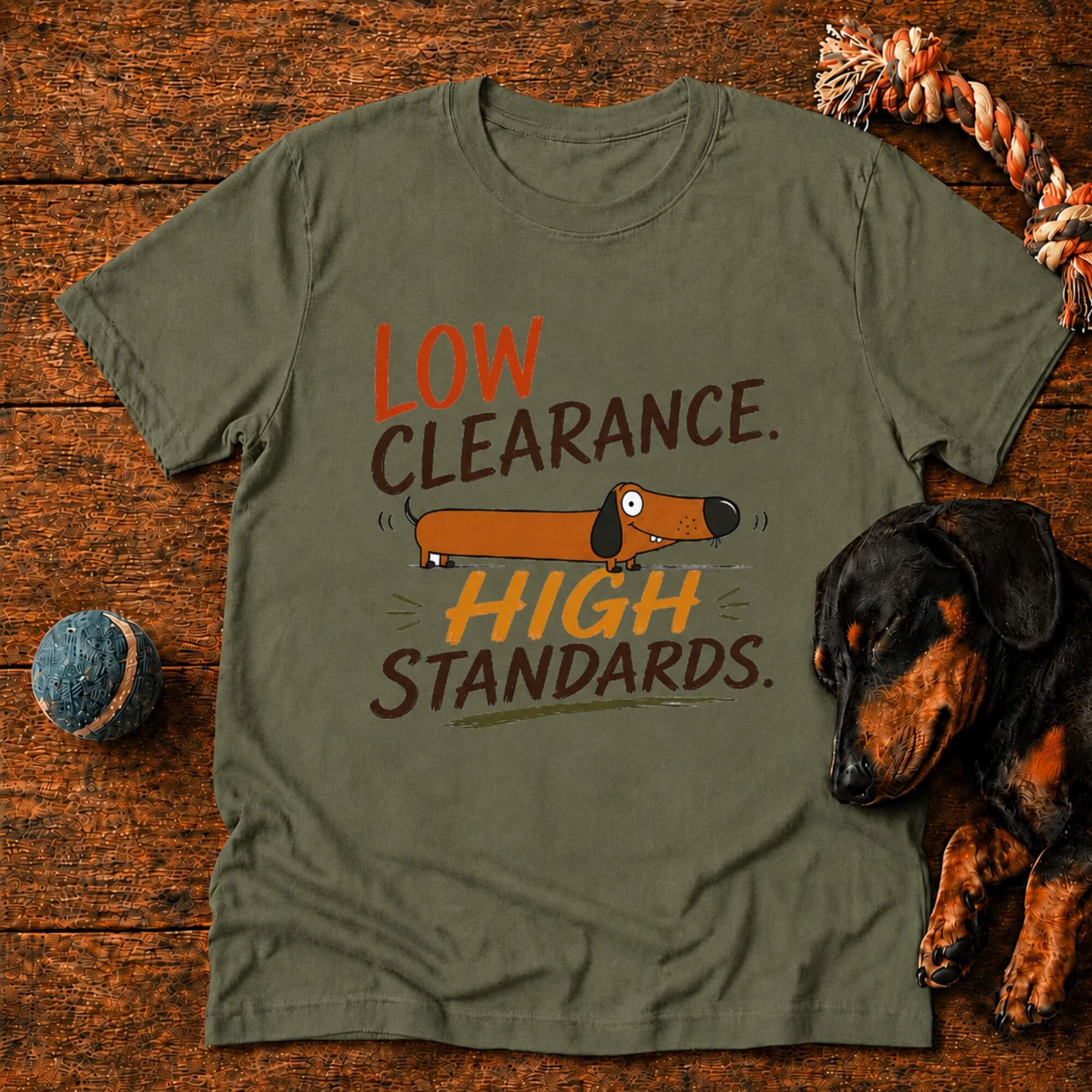 Low Clearance High Standards Doxie T-Shirt