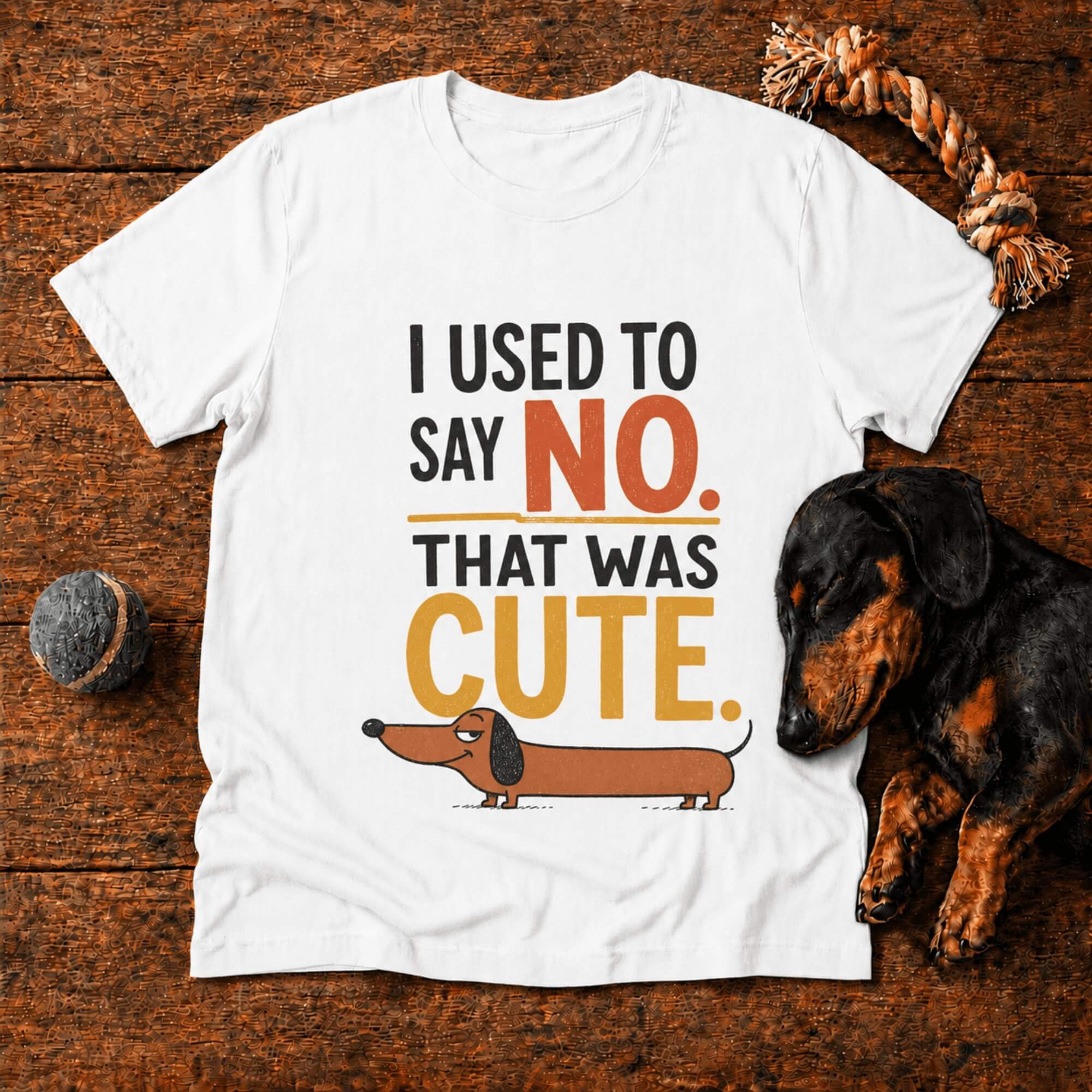I Used to Say No Doxie T-Shirt