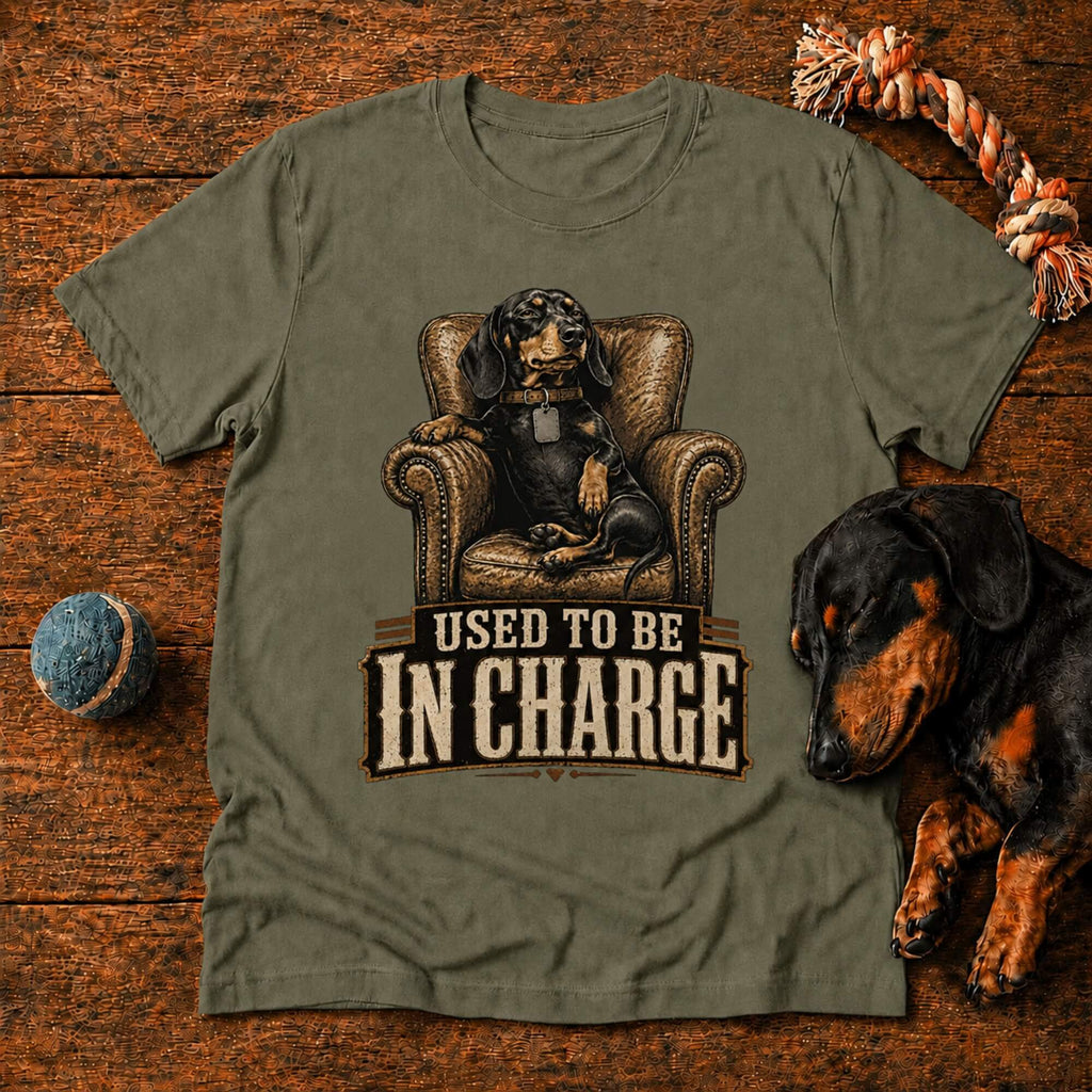 Used to Be in Charge Doxie T-Shirt