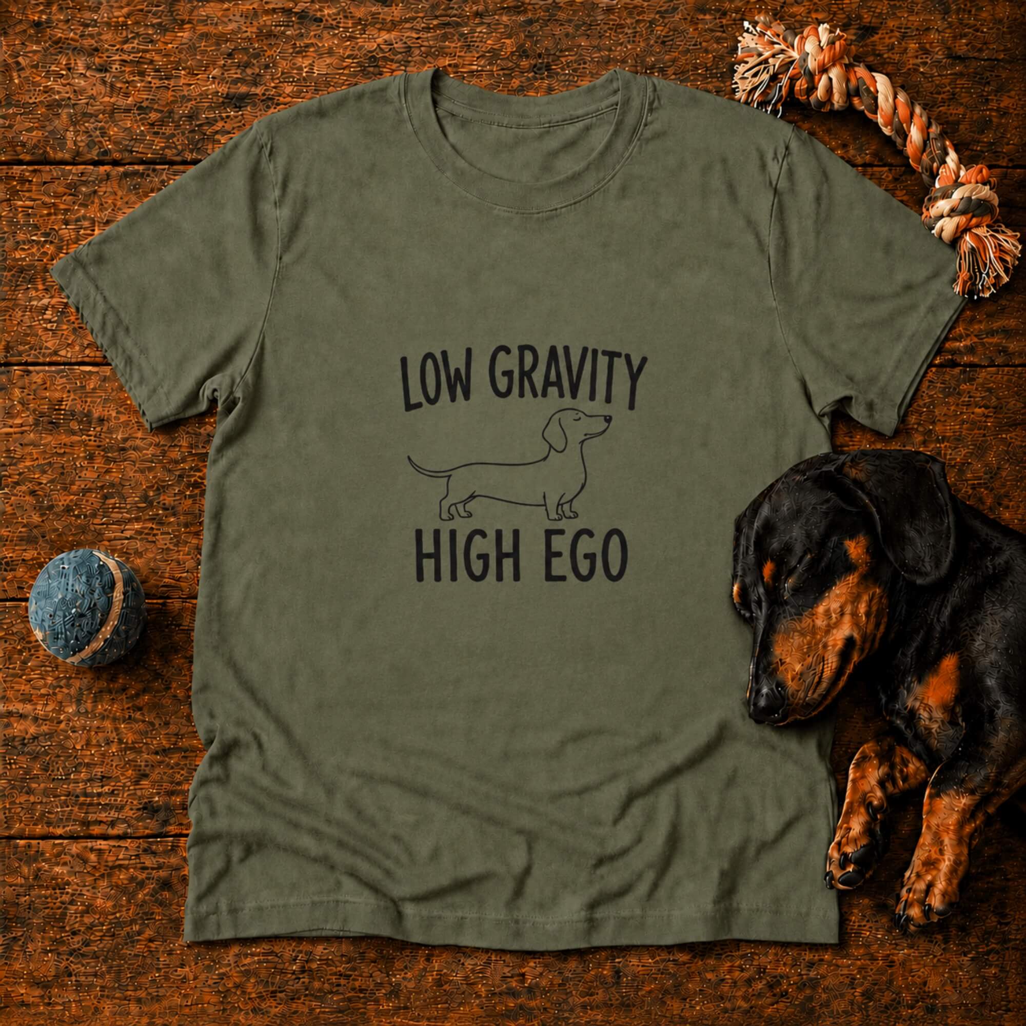Low Gravity High Ego Doxie T-Shirt